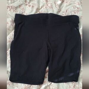 Torrid Black Biker SHORTS